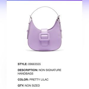 BUCKLE-CLOSURE TOP HANDLE BAG